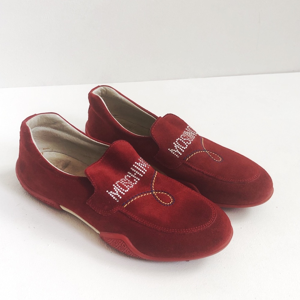 Moschino | Red Suede Shoes